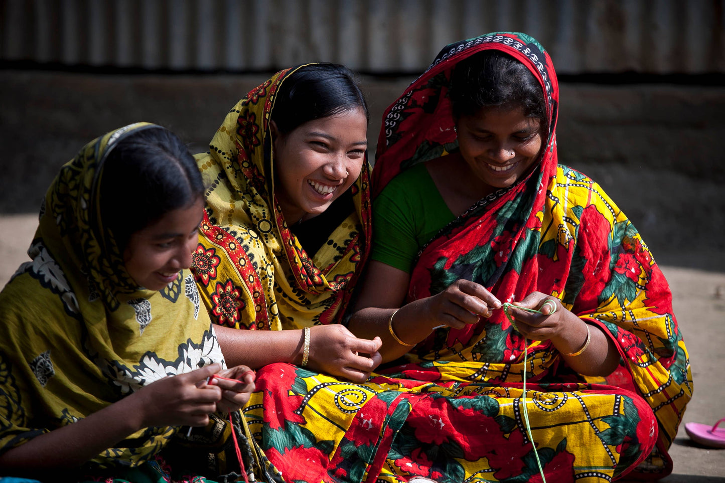 Crochet Baby Toy Duck stripey rattle-yellow