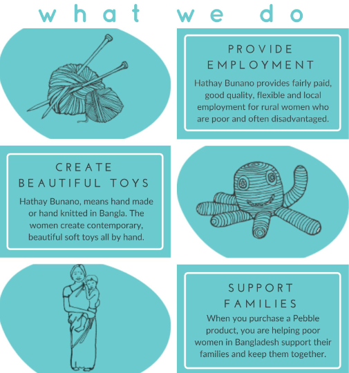 Crochet Baby Toy Pull along - horse cream