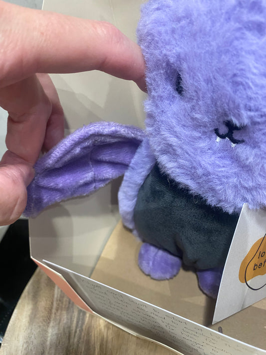 Loved Before - Purple Bat Plush - Wyatt (Small)