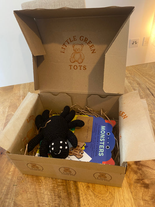 Monsters Coloring Book and Stickers