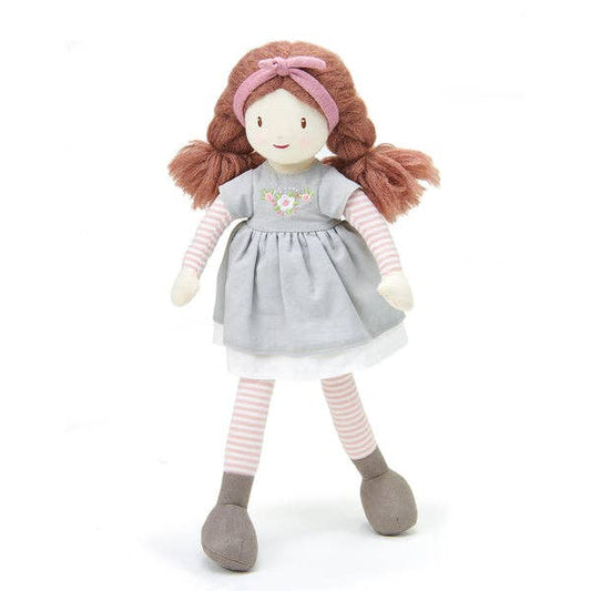 ThreadBear Alma Rag Doll - dressable rag doll 35cm