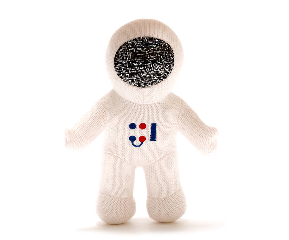 Knitted Astronaut Plush Toy