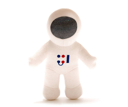 Knitted Astronaut Plush Toy
