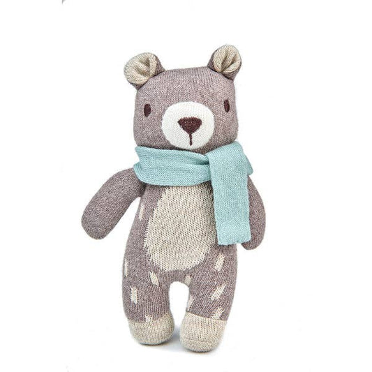 ThreadBear Fred Bear - Knitted Soft Toy 18cm