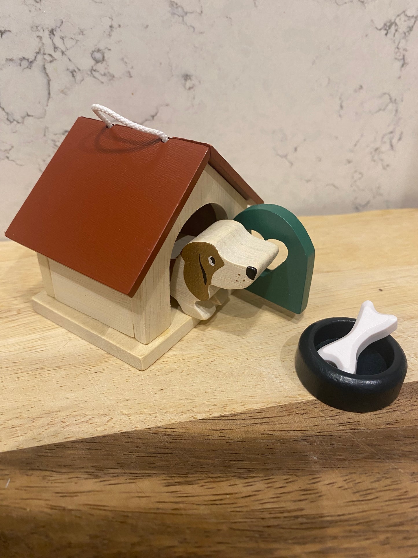 Wooden Pet Dog Play Set