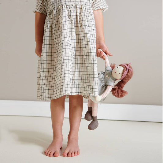 ThreadBear Alma Rag Doll - dressable rag doll 35cm