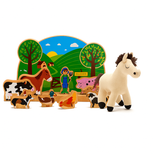 Horse and Farm Yard Play Set