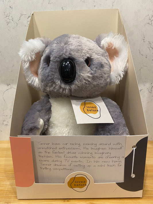 Loved Before - Koala Soft Toy - Tanner – Eco-Friendly Pre-Loved
